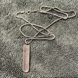 Tiffany & Co. Silver Pendant Necklace